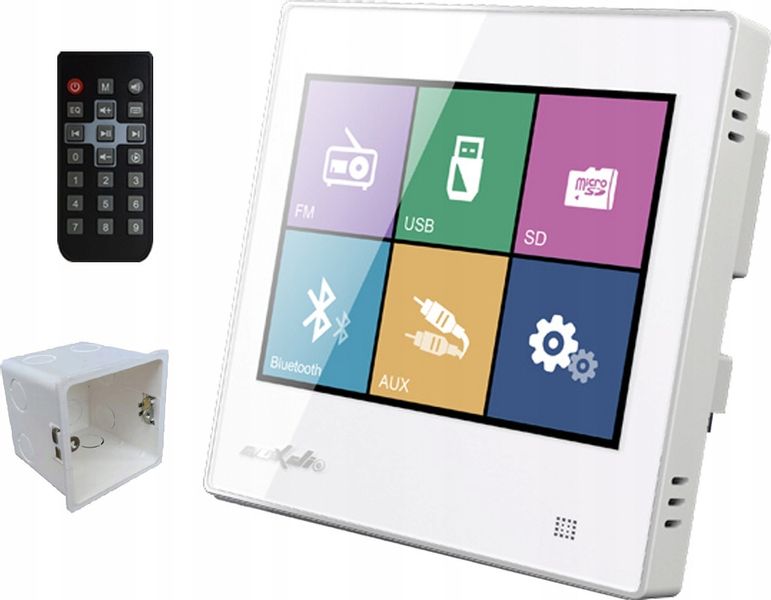 RADIO BLUETOOTH ŁAZIENKOWE KUCHENNE PANEL DOTYKOWY zdjęcie 1