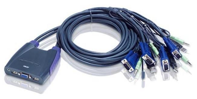 Aten CS64US 4-Port Cable KVM Switch zdjęcie 1