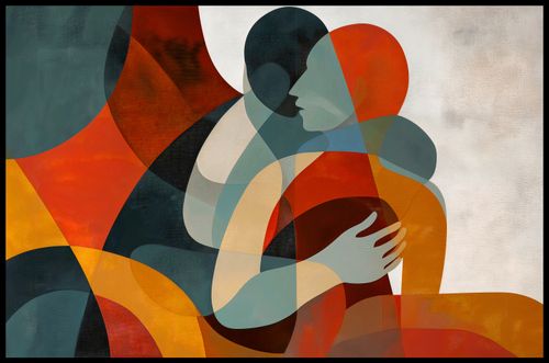 Plakat 91,5x60cm Objęcia na Arena.pl