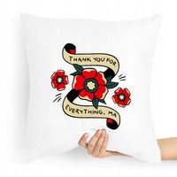 Poduszka Prezent Dla Mamy Thank You For Everthing Z Nadrukiem Ze Zdjęciem