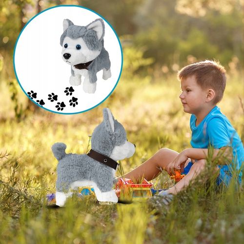 PIESEK PIES HUSKY INTERAKTYWNY ZDALNIE STEROWANY GŁOSEM I DOTYKIEM PILOT na Arena.pl