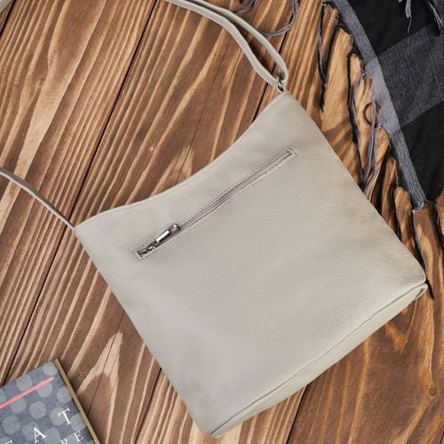 torebeczka damska skórzana listonoszka szara paolo peruzzi z-53-gr na Arena.pl