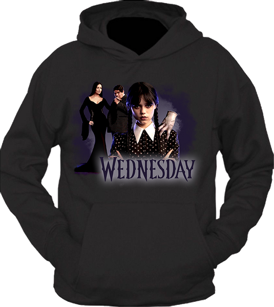 Bluza z kapturem Wednesday Addams zdjęcie 1