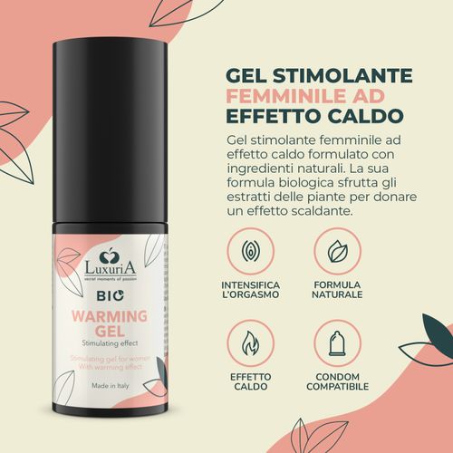 żel stymulujący luxuria bio warming gel 30 ml intimateline na Arena.pl
