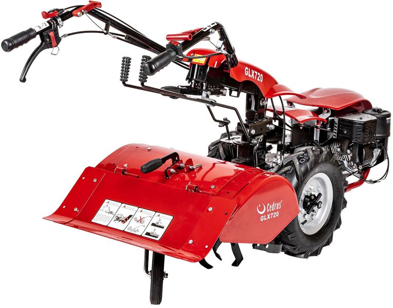 CEDRUS GL11 GLX720 GLEBOGRYZARKA SPALINOWA CEDRUS GLX 720 SAMOBIEŻNA Z NAPĘDEM KULTYWATOR TRAKTOR JEDNOOSIOWY Z GLEBOGRYZARKĄ 72cm / 7KM GL11 GLX720 - OFICJALNY DYSTRYBUTOR - AUTORYZOWANY DEALER CEDRUS zdjęcie 13