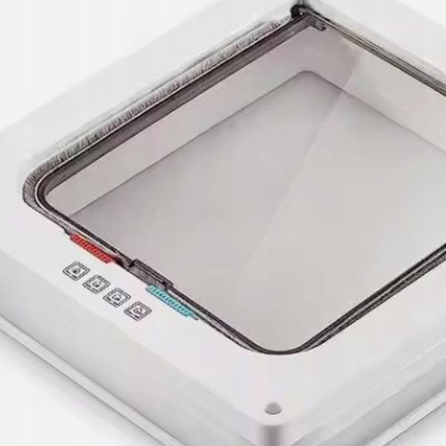 DRZWICZKI WAHADŁOWE DLA KOTA PSA DRZWI DWUSTRONNE Z KLAPĄ 4 SPOSOBY XL na Arena.pl