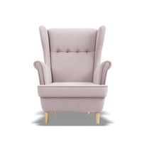 Fotel skandynawski, Myso, 81x95x102 cm, pudrowy róż | TYLETEGOTU