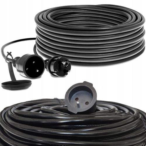 PRZEDŁUŻACZ BUDOWLANY OGRODOWY 3 x 2,5mm 30m GRUBY na Arena.pl