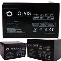 Akumulator ŻELOWY VRLA 12V 14AH DO BEZOBSŁUGOWY UPS wymiar 12ah OVIS MOCNY