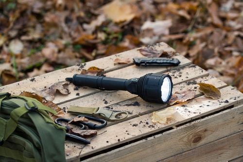 LATARKA LED TAKTYCZNA AKUMULATOROWA USB-C IPX7 XHP90 30W 3000lm PRO VAYOX na Arena.pl