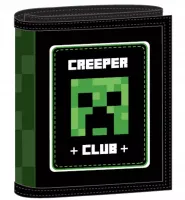 Składany portfel z pikselowym motywem dla dziecka - miłośnika gry Minecraft