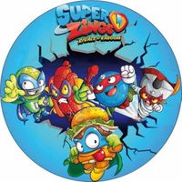 Opłatek na tort Urodziny Super Zings Postać Postacie