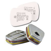 Filtry 3M 6057 ABE1 + 5935 P3 Zestaw do masek 6200 6300 7503 7502 6900 6800