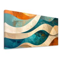 Obraz do salonu sypialni biura loftu, Abstrakcja linie 120x60