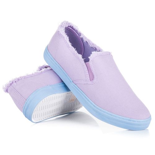 Fioletowe Slipony r.39 na Arena.pl