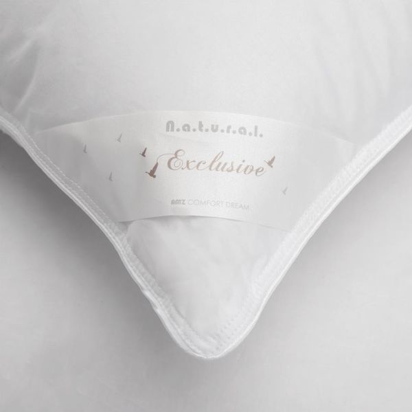 Poduszka puchowa 40x40 ROYAL biała 100% puch zdjęcie 3