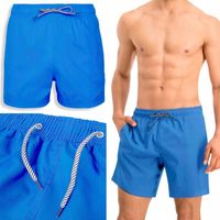 KĄPIELÓWKI męskie KRÓTKIE SPODENKI PLAŻOWE kąpielowe szorty do pływania XXL