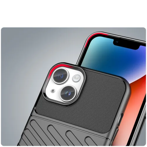 thunder case etui iphone 14 pancerny pokrowiec czarny na Arena.pl