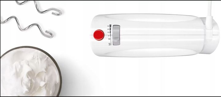 Mikser ręczny Bosch MFQ3030 350W Turbo 4 prędkości 4 końcówki Turbo Lekki zdjęcie 8