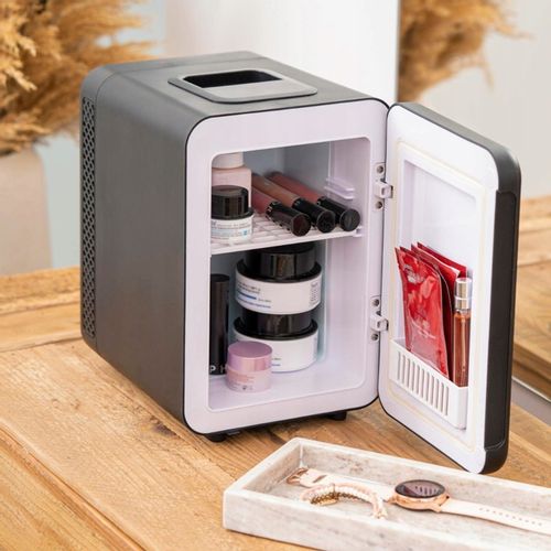 Mała lodówka turystyczna 4L samochodowa AC 12V DC 230V, chłodzenie grzanie na Arena.pl