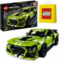 KLOCKI LEGO TECHNIC 42138 FORD MUSTANG SHELBY GT500 PULL WYŚCIGI + TORBA