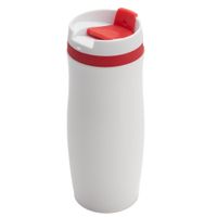 Kubek izotermiczny Viki 390 ml, Czerwony / Biały