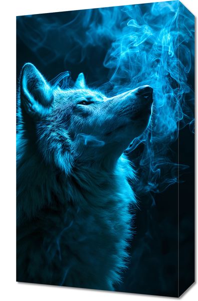 Obraz 30x50cm Oddech Wilka zdjęcie 1