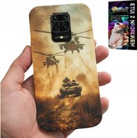 ETUI DO XIAOMI NOTE 9 PRO / 9S - HELIKOPTER WOJSKOWY CZOŁG MILITARIA CASE