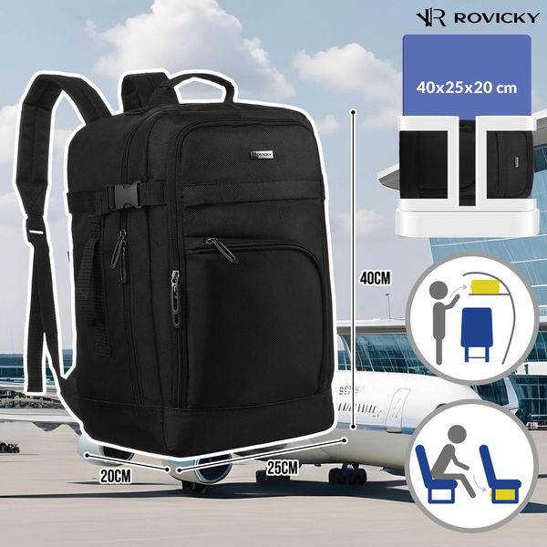 plecak materiałowy r-tok-1680d-0547 black zdjęcie 2