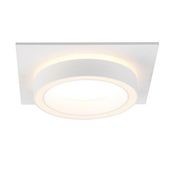 OPRAWA HALOGENOWA BIAŁY MAT 15W LED GX53 IP20 ALUMINIUM