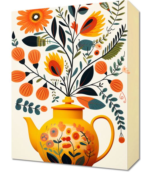 Obraz 30x40cm Bujna Herbata zdjęcie 1