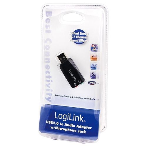 Logilink USB Audio adapter, 5.1 sound effect na Arena.pl