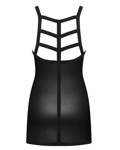 Leatheria koszulka i stringi czarna - Twój wetlook Obsessive L/XL na Arena.pl