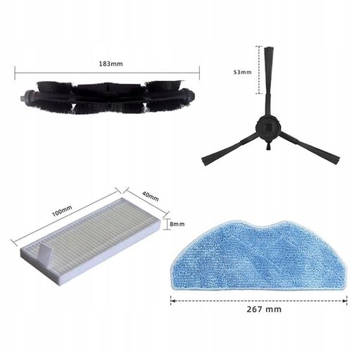 Szczotka filtr mop do Tefal X-Plorer 75 S/ S75 S+/ S75 S RG8577 RG8597 na Arena.pl