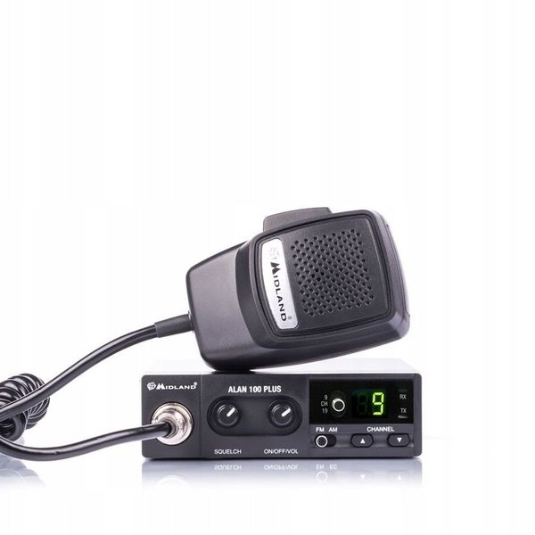 RADIO CB MIDLAND ALAN 100 PLUS B 40CH AM/FM EMG zdjęcie 1