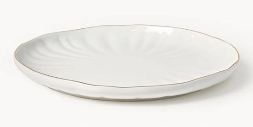 Komplet naczyń śniadaniowych z porcelany z reliefem Sali, dla 4 osób na Arena.pl