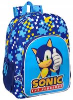 Plecak szkolny jednokomorowy Sonic the Hedgehog Safta niebieski