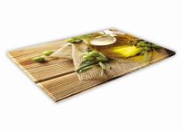 SZKLANA DESKA KUCHENNA 60x20 226c Oliwa z oliwek