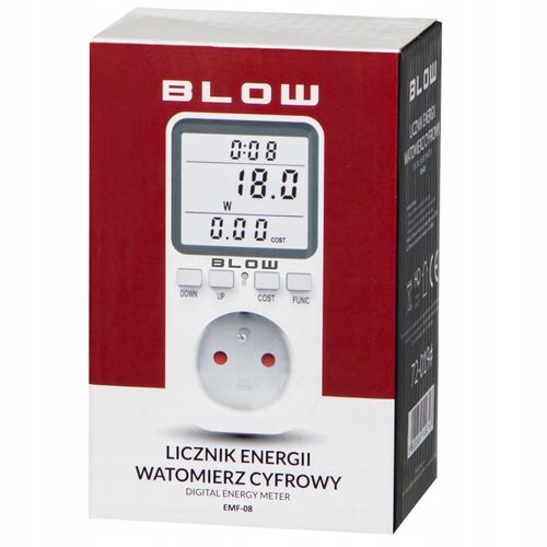 WATOMIERZ LICZNIK ENERGII POBORU PRĄDU MIERNIK ELEKTRONICZNY na Arena.pl