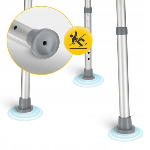 TABORET OBROTOWY STOŁEK SIEDZISKO DO WANNY POD PRYSZNIC REGULOWANA WYSOKOŚĆ na Arena.pl