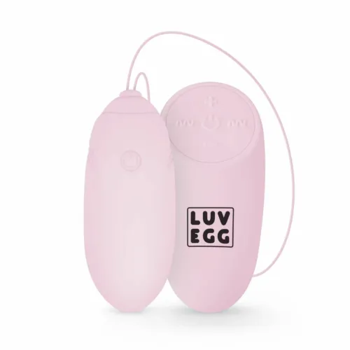 luv egg model pink - wibrujące jajko z pilotem, 12 trybow, silikon na Arena.pl