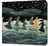 Obraz 60x60cm Nocna Procesja