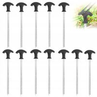 ŚLEDZIE NAMIOTOWE DO NAMIOTÓW MARKIZ I DEKORACJI KPL 12SZT ŻELAZNE I TRWAŁE