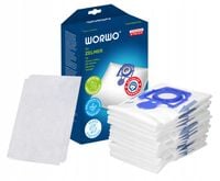 12x WORKI ODKURZACZA WORWO ZMB02K DO ZELMER ODYSSEY ELF METEOR