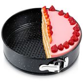 Forma Granitowa Tortownica Foremka Rozpinana do Pieczenia Ciasta Tortu 24cm