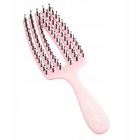 Szczotka Olivia Garden FingerBrush Mini Care Pink do włosów różowa
