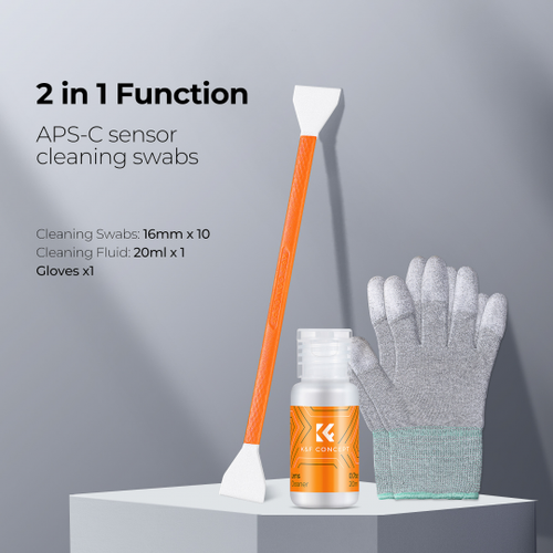 Zestaw czyszczący K&F Concept do matryc APS-C na Arena.pl
