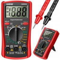 MULTIMETR RĘCZNY MIERNIK PRĄDU NAPIĘCIA ANENG DM850 + TRZECIA RĘKA ZD-11E