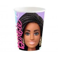 kubeczki papierowe barbie sweet life 250 ml, 8 szt