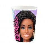 kubeczki papierowe barbie sweet life 250 ml, 8 szt